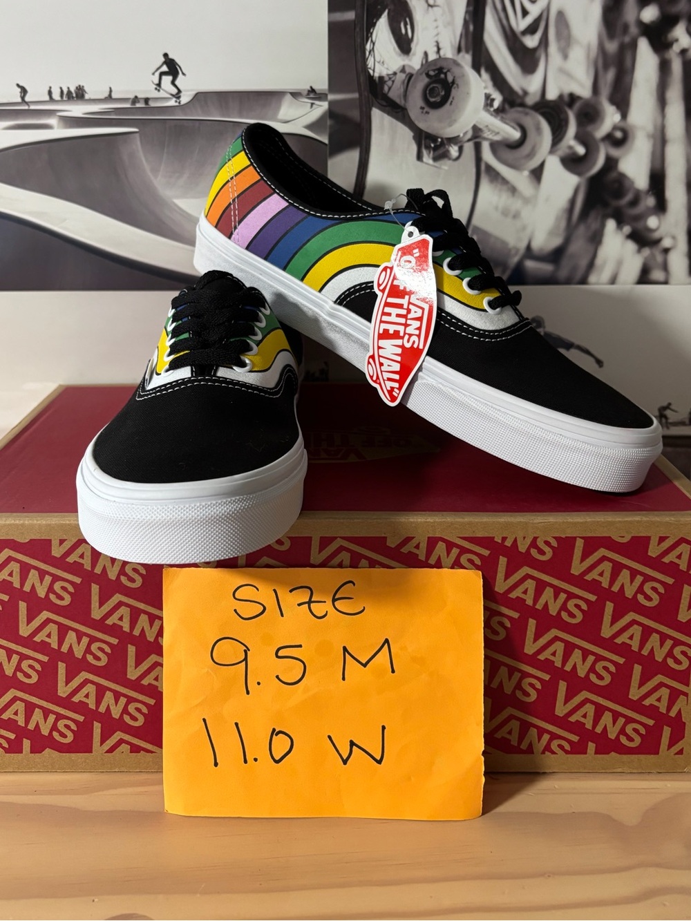 Vans Authentic sz 9.5 Men’s 11.0 Women